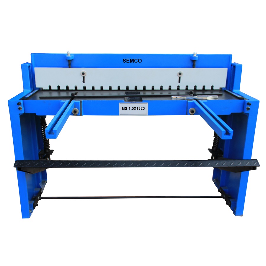 Semco Threadle guillotine shear